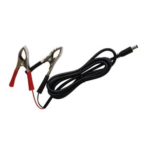 C - Cavo con pinze per alimentazione da batteria