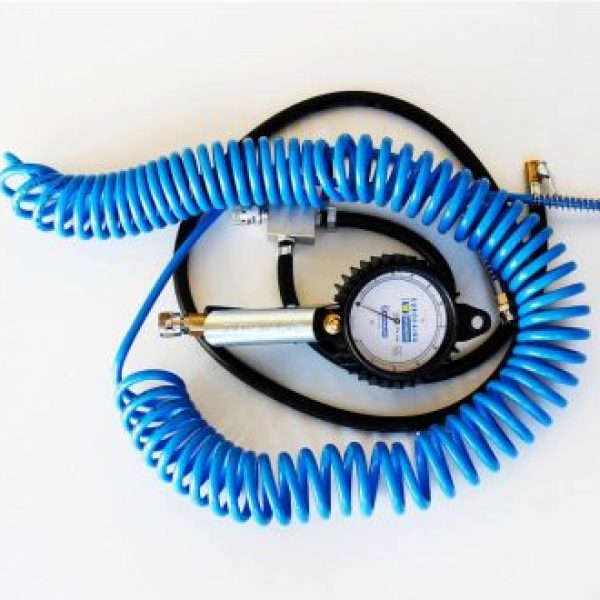 cod. 03.000.24 - Michelin inflating / deflating gun with venturi meter and 8 m spiral hose